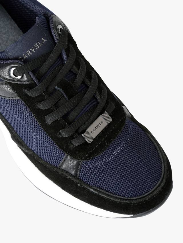 Кроссовки Presto на шнуровке Carvela, Navy/Multi — фото 4