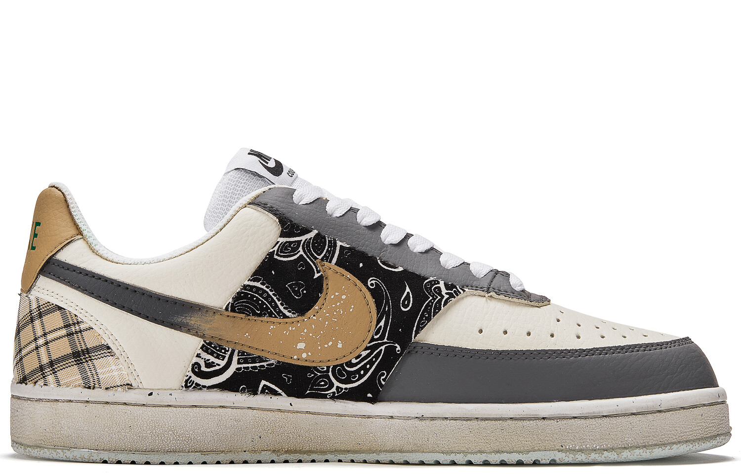 

Мужские кроссовки для скейтбординга Nike Court Vision 1, Beige/Black