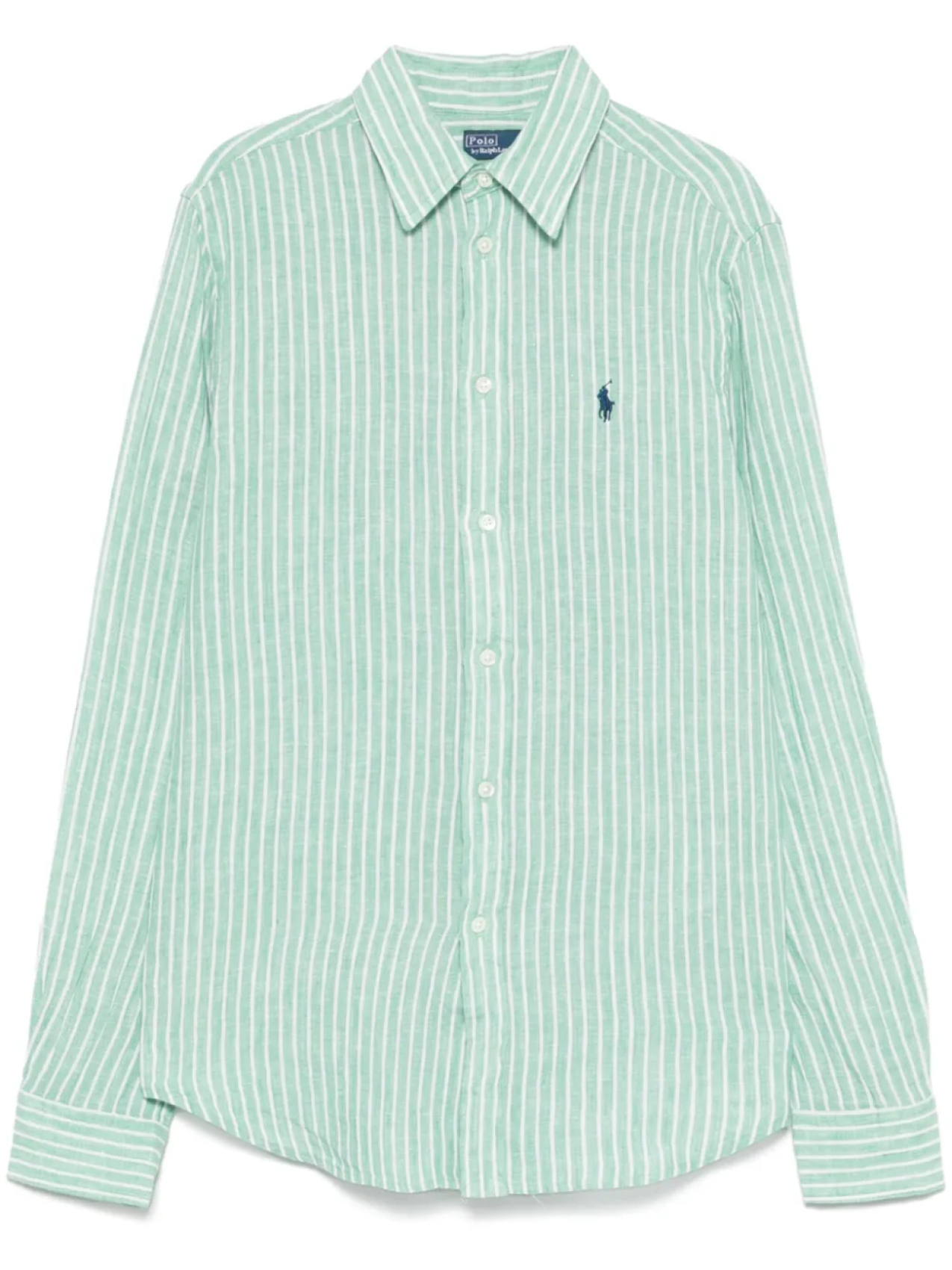 

Polo Ralph Lauren рубашка в полоску, зеленый