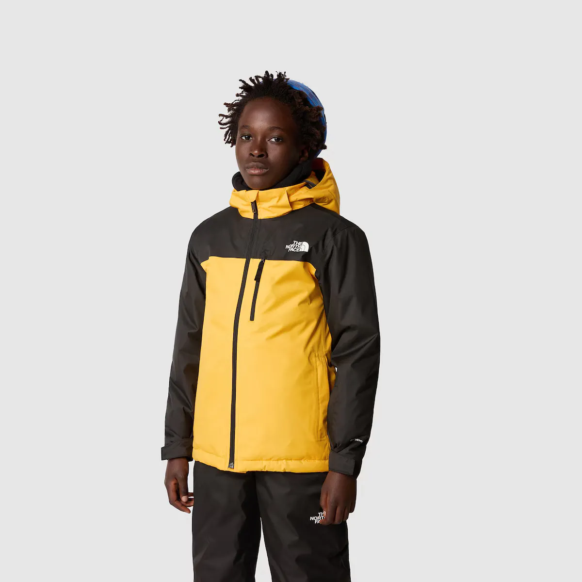 

Детская горнолыжная куртка The North Face Snowquest, желтый