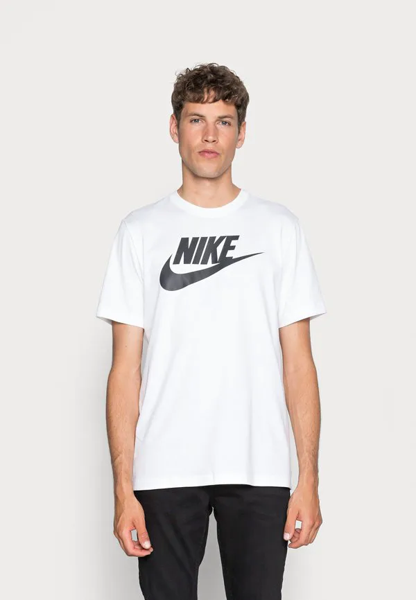 Футболка с принтом tee icon futura Nike Sportswear, White/Black