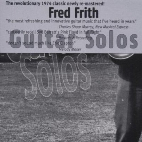 

CD диск Frith, Fred: Guitar Solos