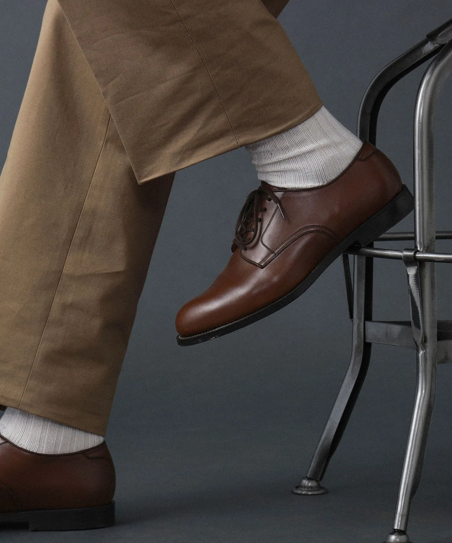 Мужские туфли BEAMS F R.C.A.F. 6-eyelet Plain Toe