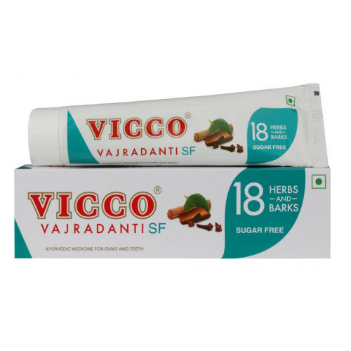 

Зубная паста Vajradanti SF Vicco без сахара, 160 г