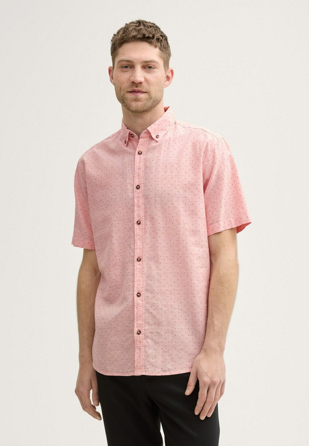 

Рубашка PRINTED TOM TAILOR, коралловый