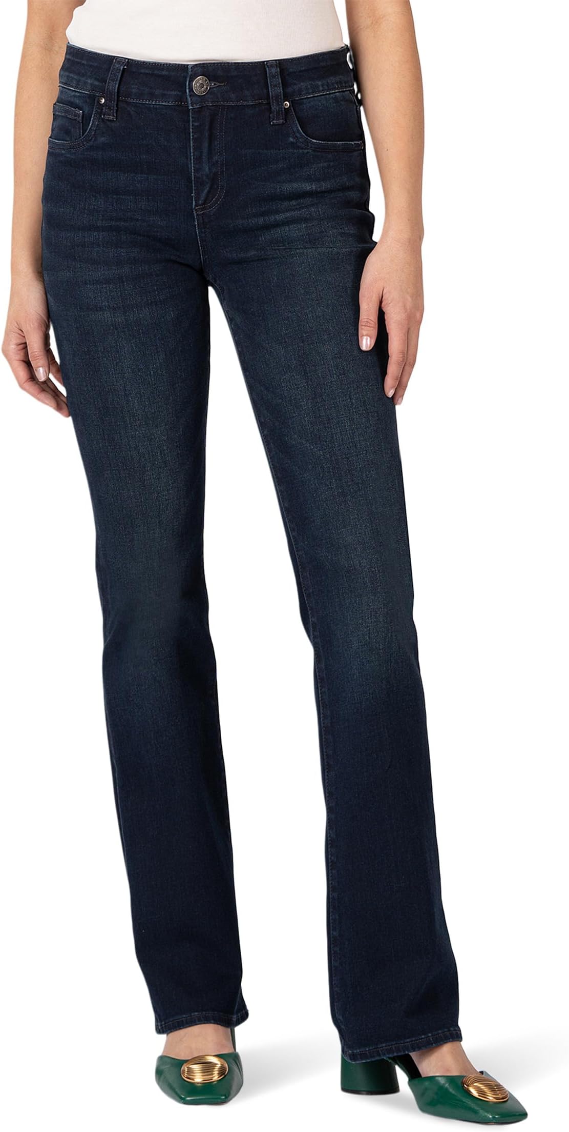 

Джинсы KUT from the Kloth Natalie Mid Rise Flare, Leading