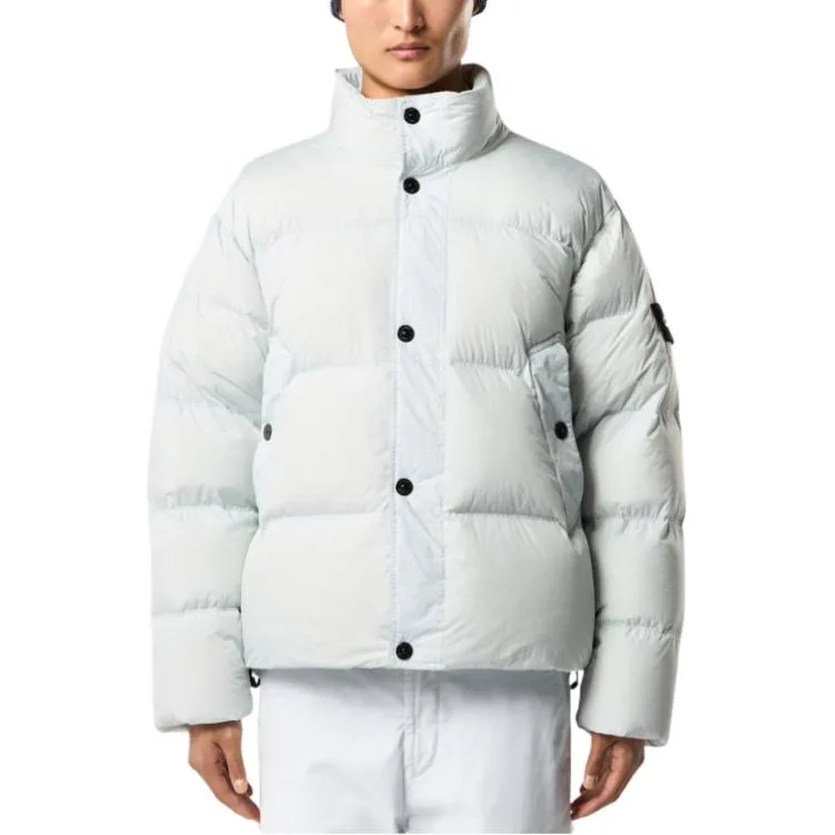 Куртка SS26 Down Unisex STONE ISLAND, sky синий — фото 4