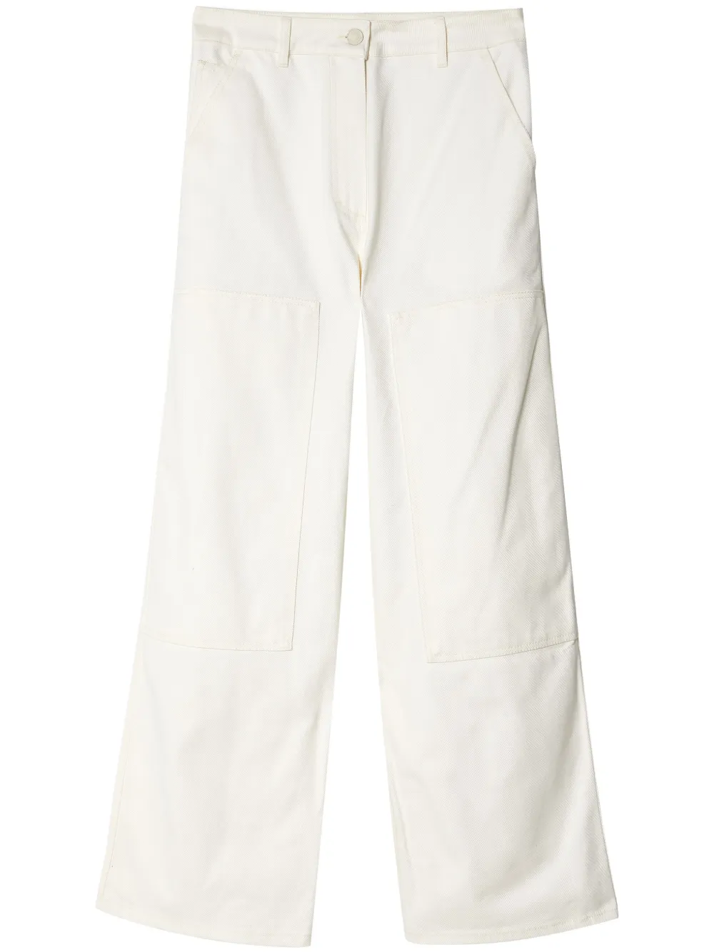 

Прямые брюки Cecilie Bahnsen, белый