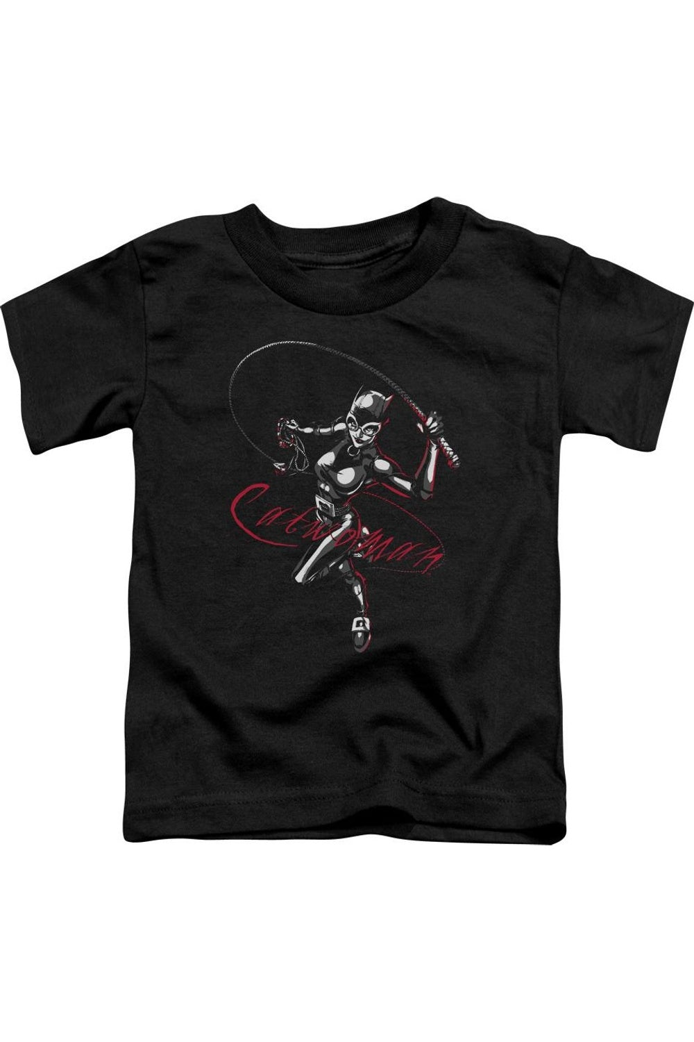 

Футболка с коротким рукавом для малышей "Котенок Бэтмен с кнутом" Gildan, черный