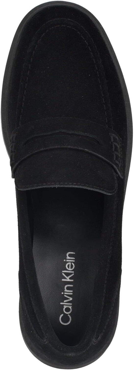 Лоферы Calvin Klein Brinda, цвет Black Suede — фото 2