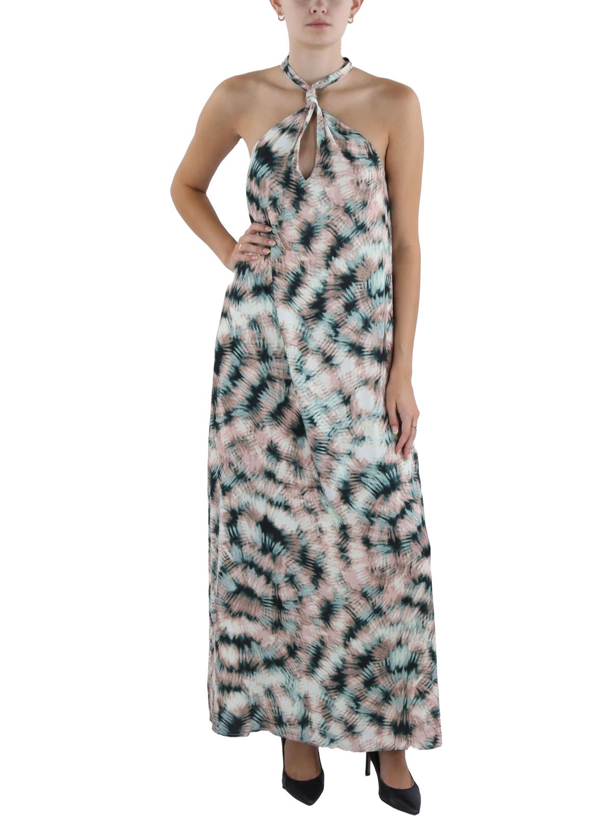 

Платье макси Kaila Womens Printed без рукавов TART, розовый/мультиколор
