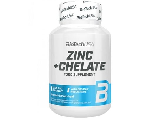 

BioTech, Цинк + Хелат 60 таблеток