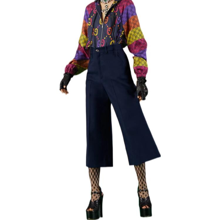 Брюки женские Gucci, темно-синий