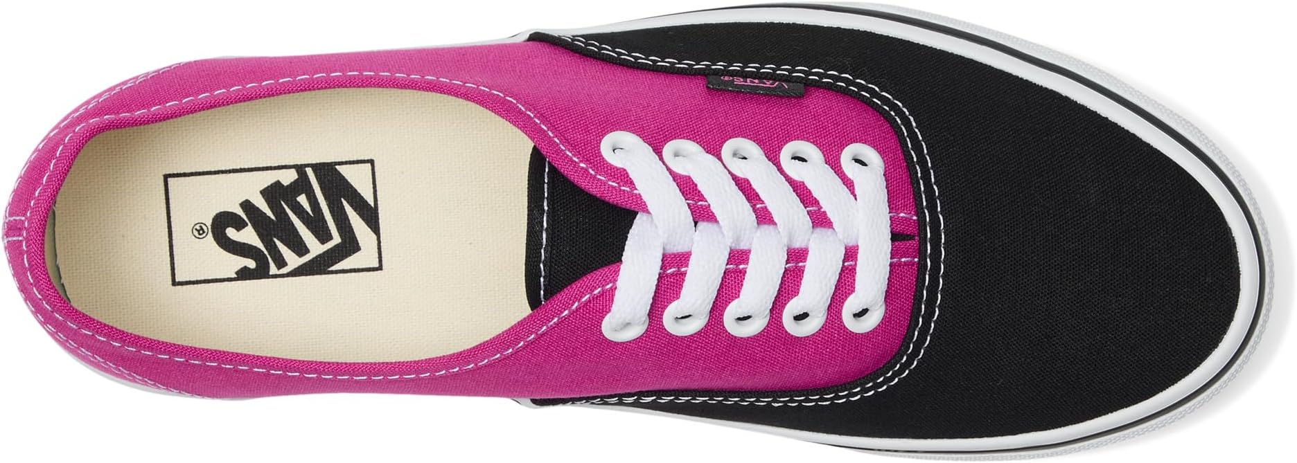 Кроссовки Vans Authentic, цвет Pop Raspberry Rose — фото 2