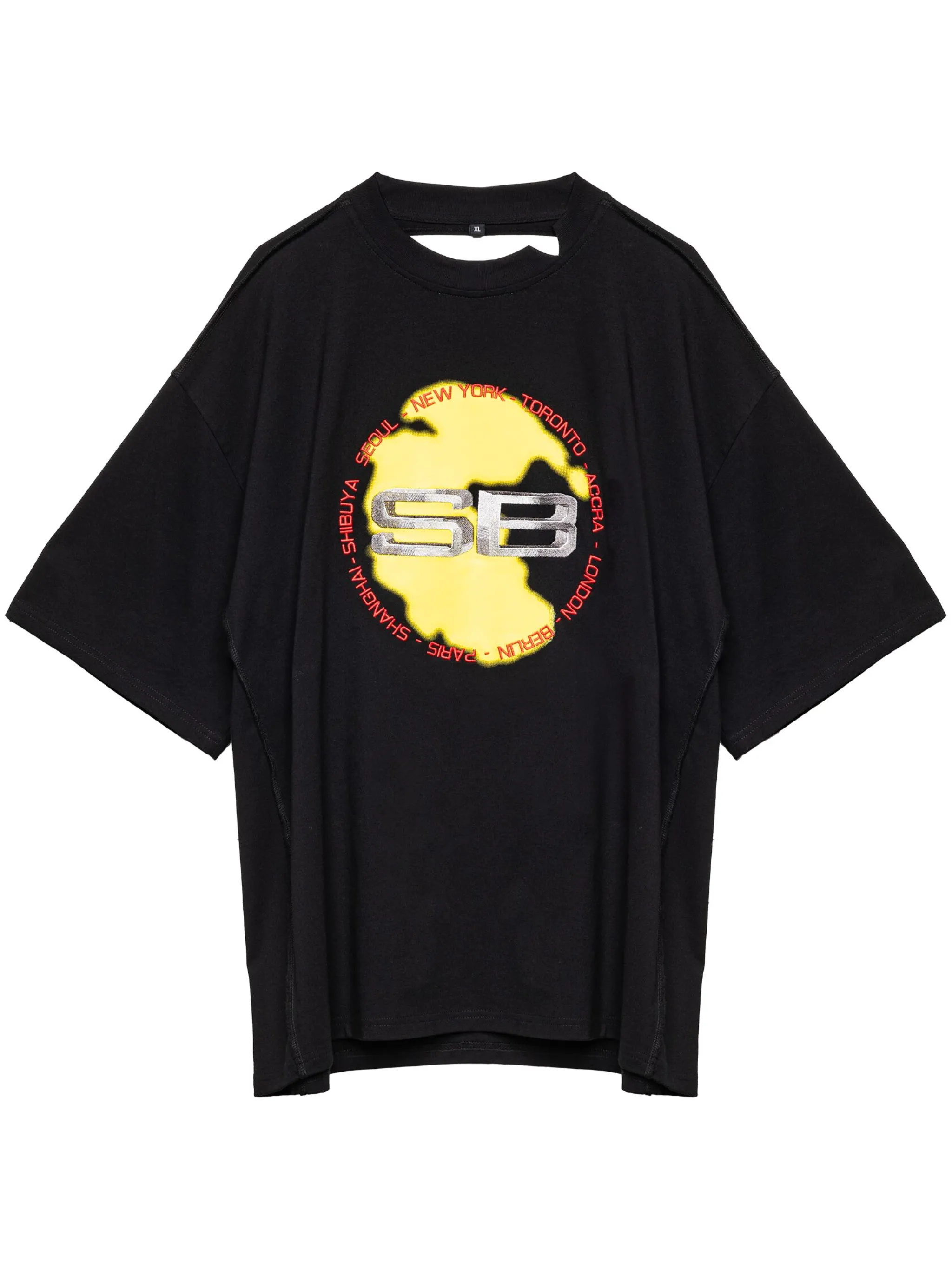 

Футболка с логотипом Spencer Badu, черный