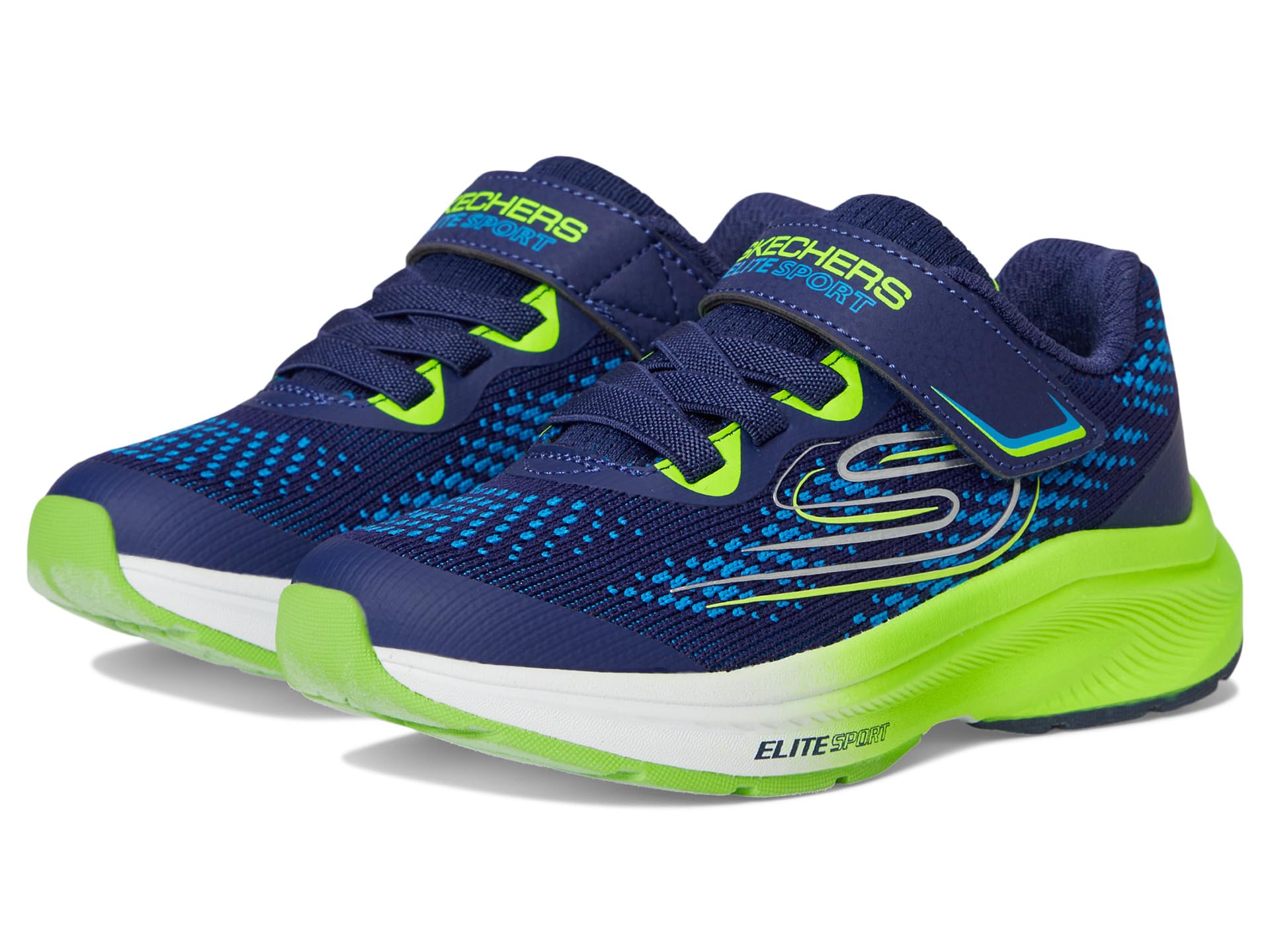 

Кроссовки SKECHERS KIDS Elite Sport Stride 403952L, Navy/Lime