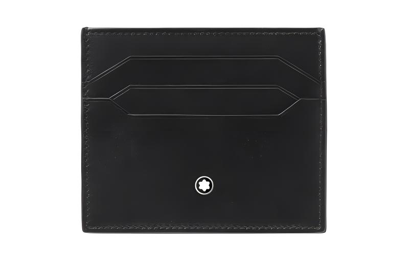 

Montblanc Мужской держатель для карт Meisterstuck из коровьей кожи, черный