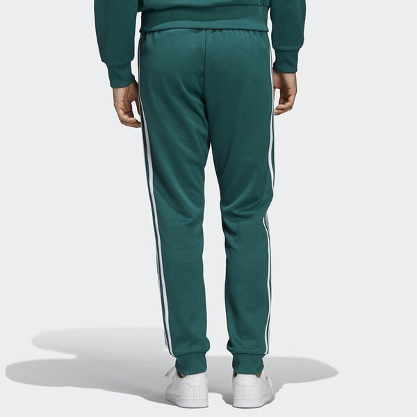 Спортивные штаны adidas originals Sst Tp Logo Embroidered Sports Pants Green, зеленый — фото 4
