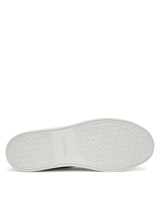 Кроссовки Clean Cup Low Laceup Oxf Su HM0HM01880 Calvin Klein, черный — фото 4