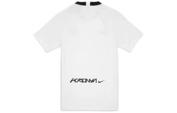 Футболка Nike x ACRONYM Crossover Fan Edition Printing Logo V neck Short Sleeve US Edition White, белый — фото 2