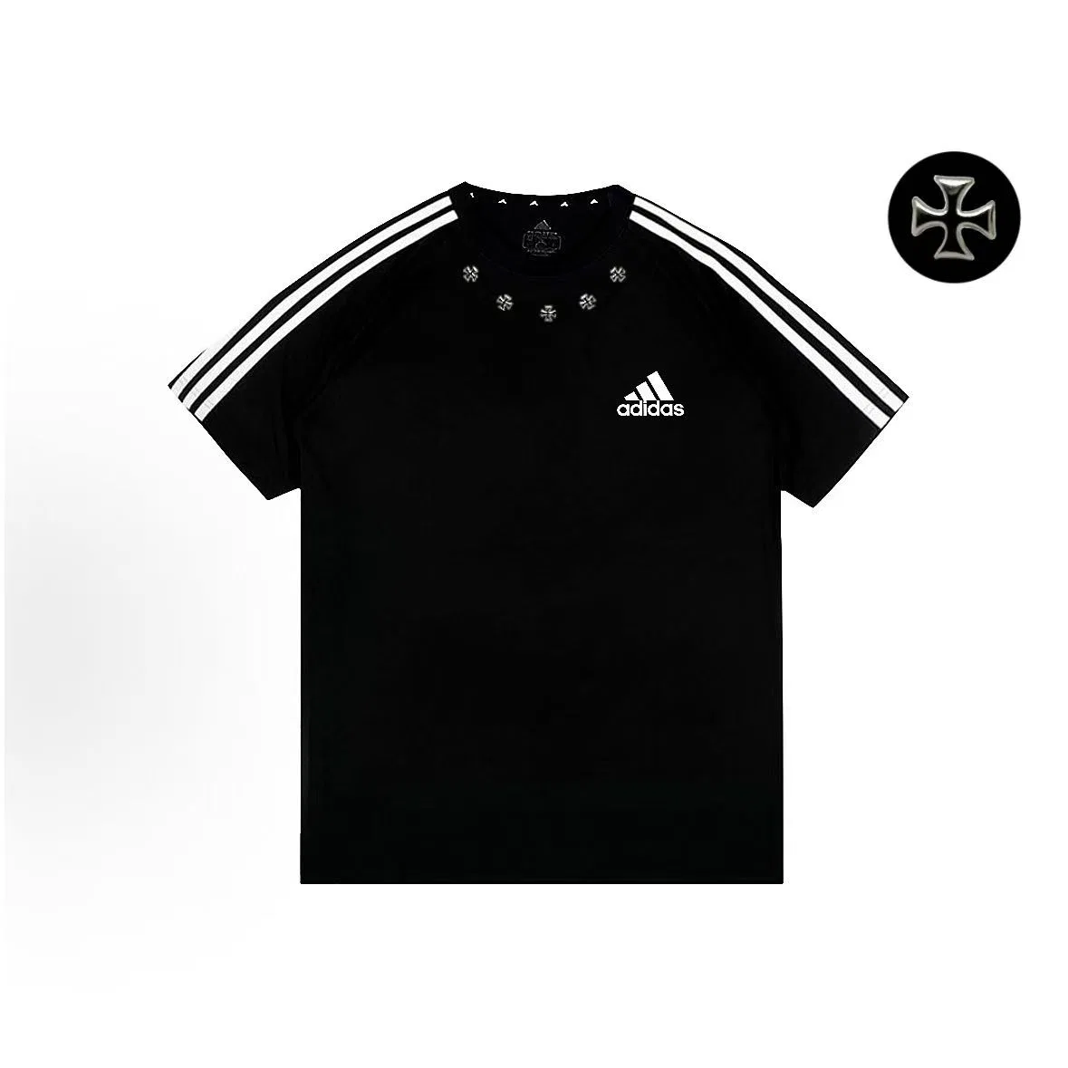 Футболка Adidas с принтом Black — фото 4