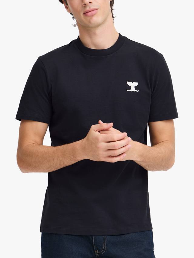 

Футболка с коротким рукавом из хлопка silas обычного покроя Casual Friday, темно-синий