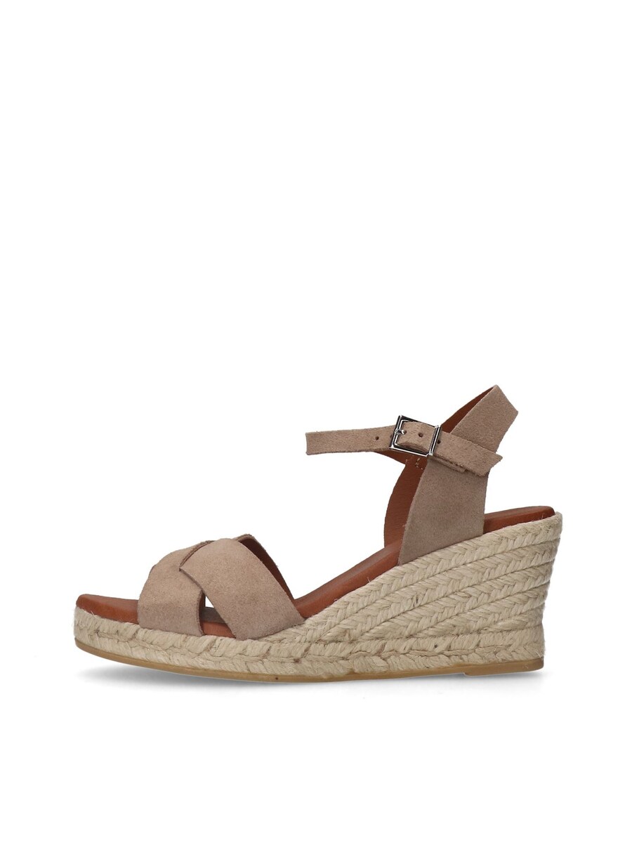 Босоножки на высоком каблуке MANFIELD Strap Sandals, серо-коричневый — фото 2