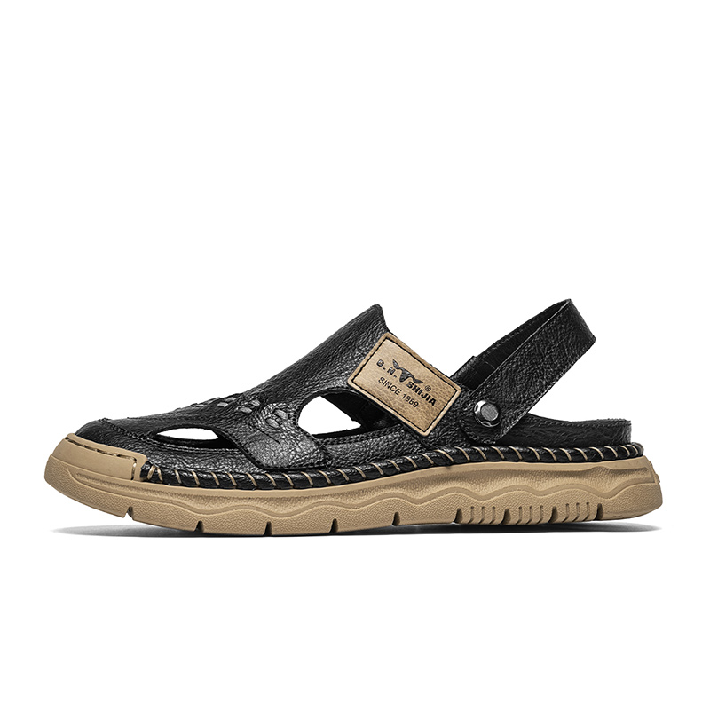 

G.N.SHIJIA Пляжные сандалии Black Gold Ox Collection для мужчин