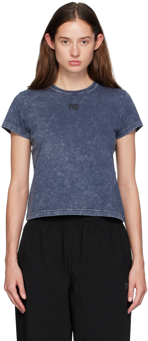 

Футболка Navy Puff Logo Shrunked alexanderwang.t