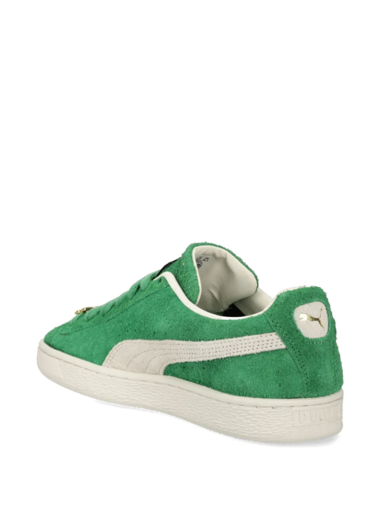 Кроссовки PUMA Suede Fat Lace, зеленый — фото 3