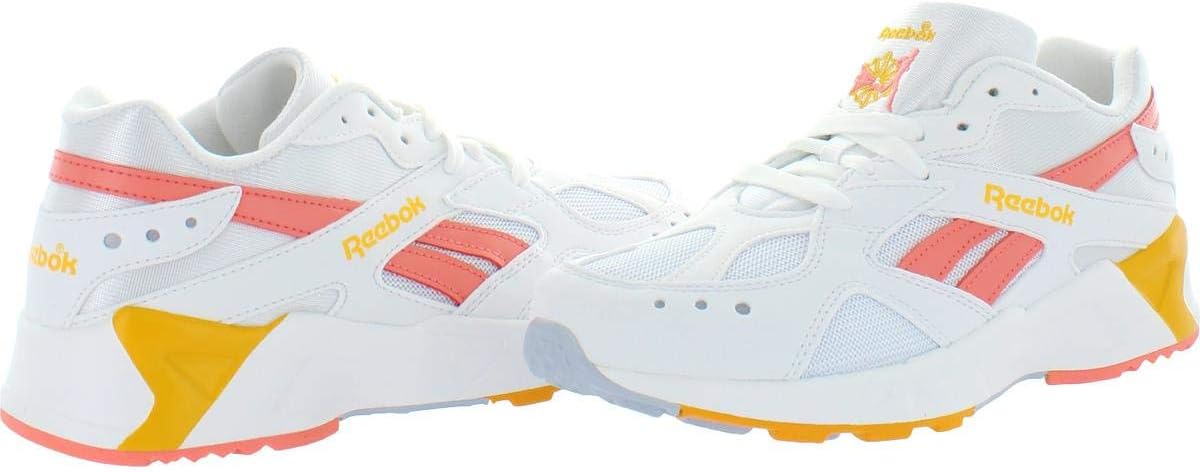Кроссовки мужские Reebok Aztrek (Skull Grey/White/Digital) CN7473, белый/розовый/серый — фото 2