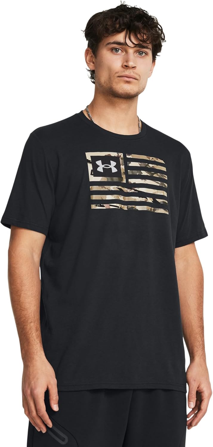 

Футболка с коротким рукавом Under Armour Freedom Graphic, (001) Black/Ua Barren Camo, Черный, Футболка с коротким рукавом Under Armour Freedom Graphic, (001) Black/Ua Barren Camo