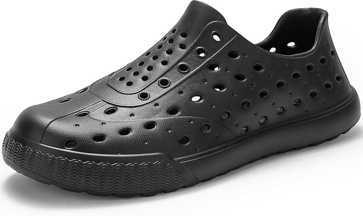 

Мужские садовые туфли для женщин, дышащие слипоны для работы в саду, быстро сохнущие, противоскользящие водные туфли, легкие сандалии для улицы и пляжа Kyushus, черный