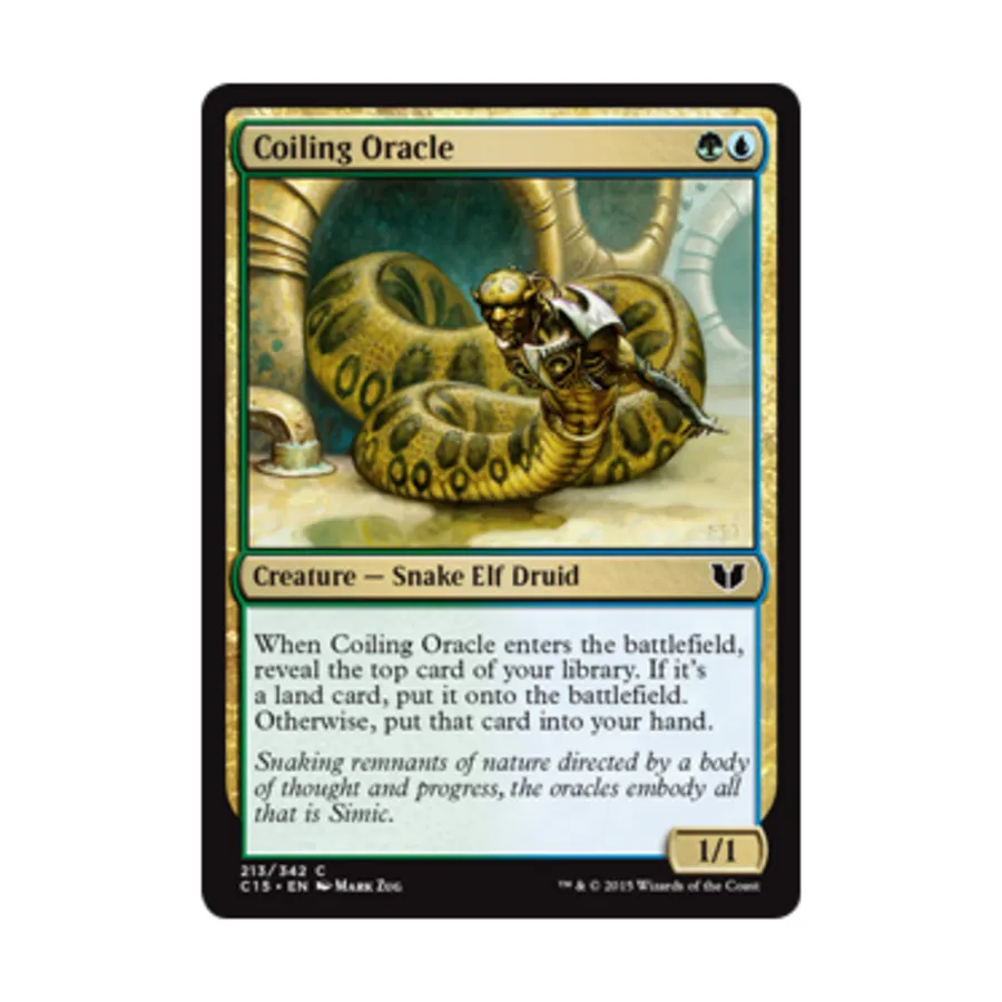 

CCG Свертывающийся оракул (С), MTG - Commander 2015