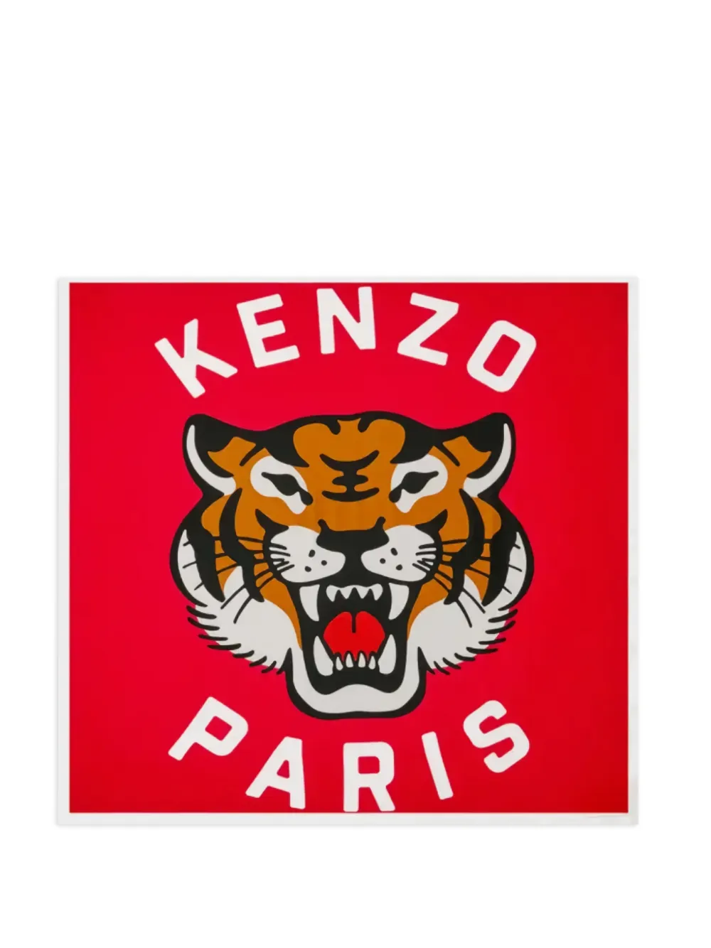 

Платок Lucky Tiger Kenzo Kids, красный