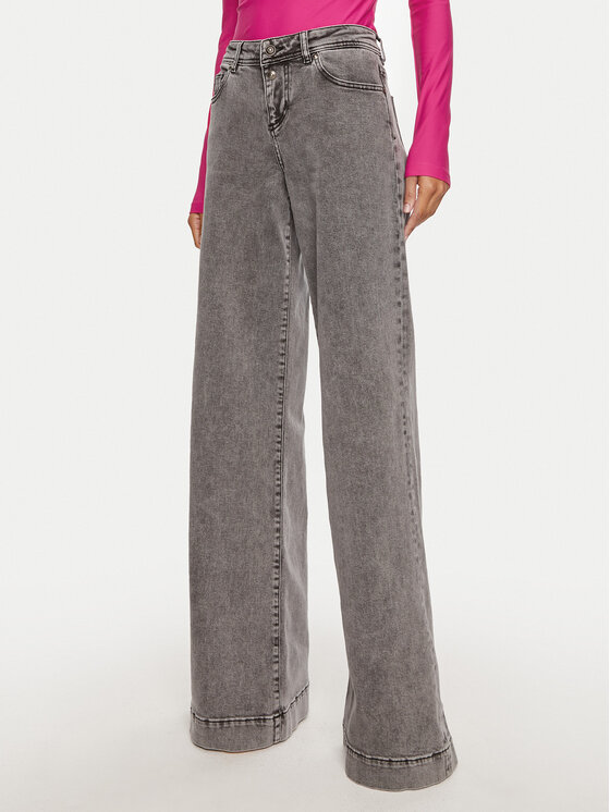 

Джинсы с широкими штанинами 77HAB506 CDW27 Versace Jeans Couture, серый