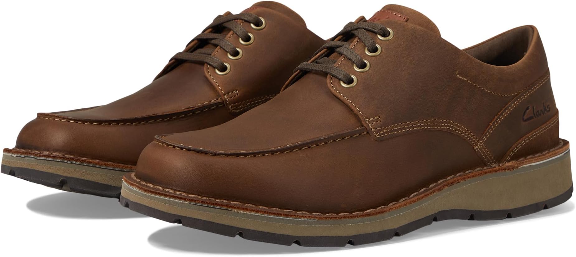 

Оксфорды Clarks Gravelle Low, цвет Tan Leather