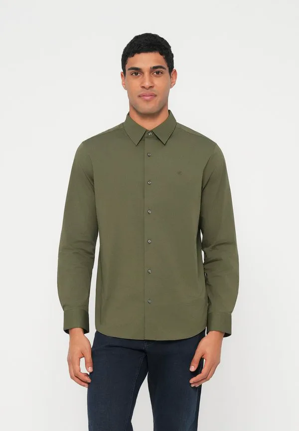 Классическая рубашка из цельного куска ткани Calvin Klein, Fatigue