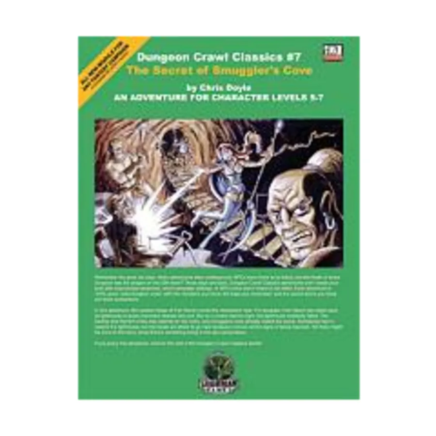 

Модуль Secret of Smuggler's Cove (2nd Printing), Dungeon Crawl Classics - #1-15 (d20)