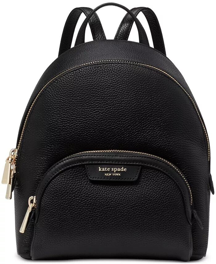 

Рюкзак Hudson из шагреневой кожи Kate Spade New York, черный