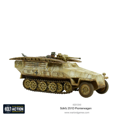 

Фигурка Sd.Kfz 251 D Pionierwagen