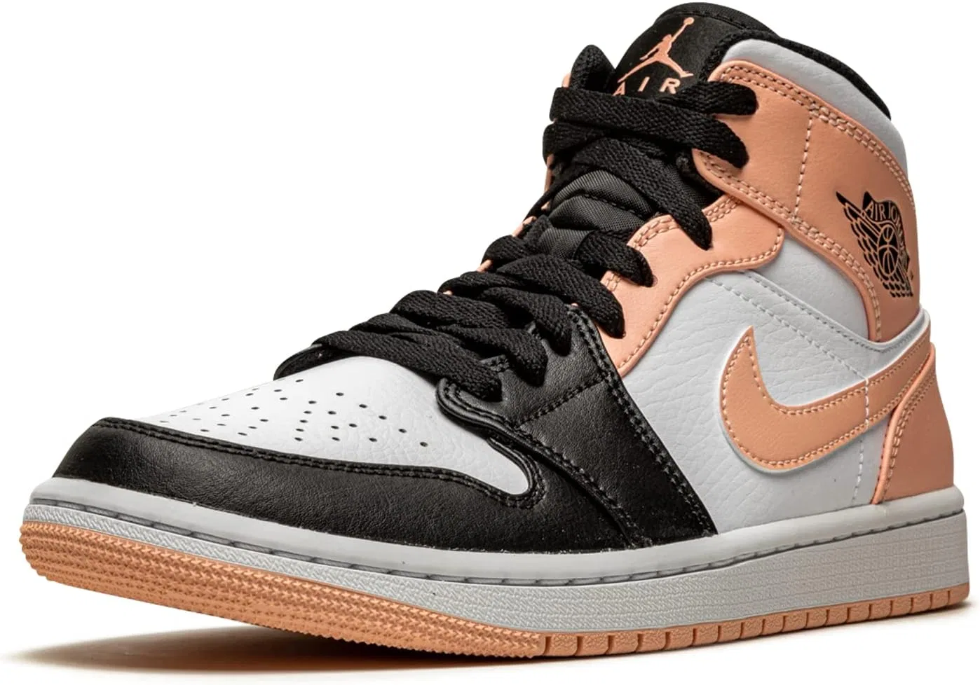 Мужские кроссовки для баскетбола Nike, цвет Crimson Tint White Black — фото 4