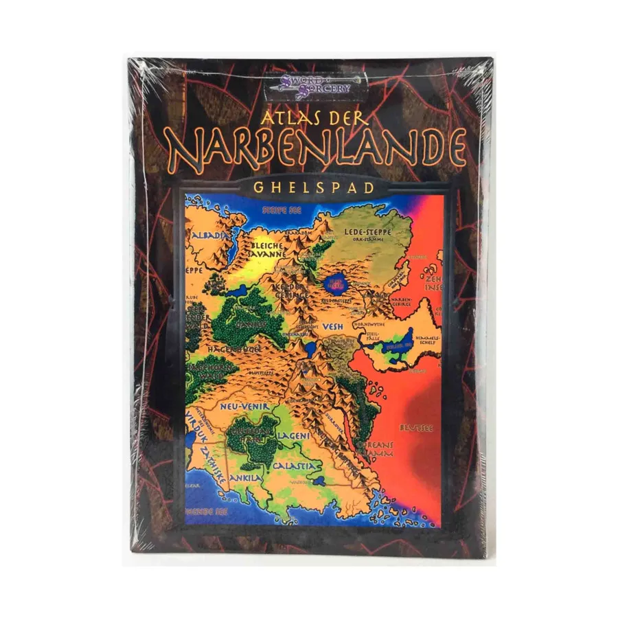 

Модуль Atlas der Narbenlande (Atlas of the Scarred Lands, German Edition), Role Playing Games (Feder & Schwert)