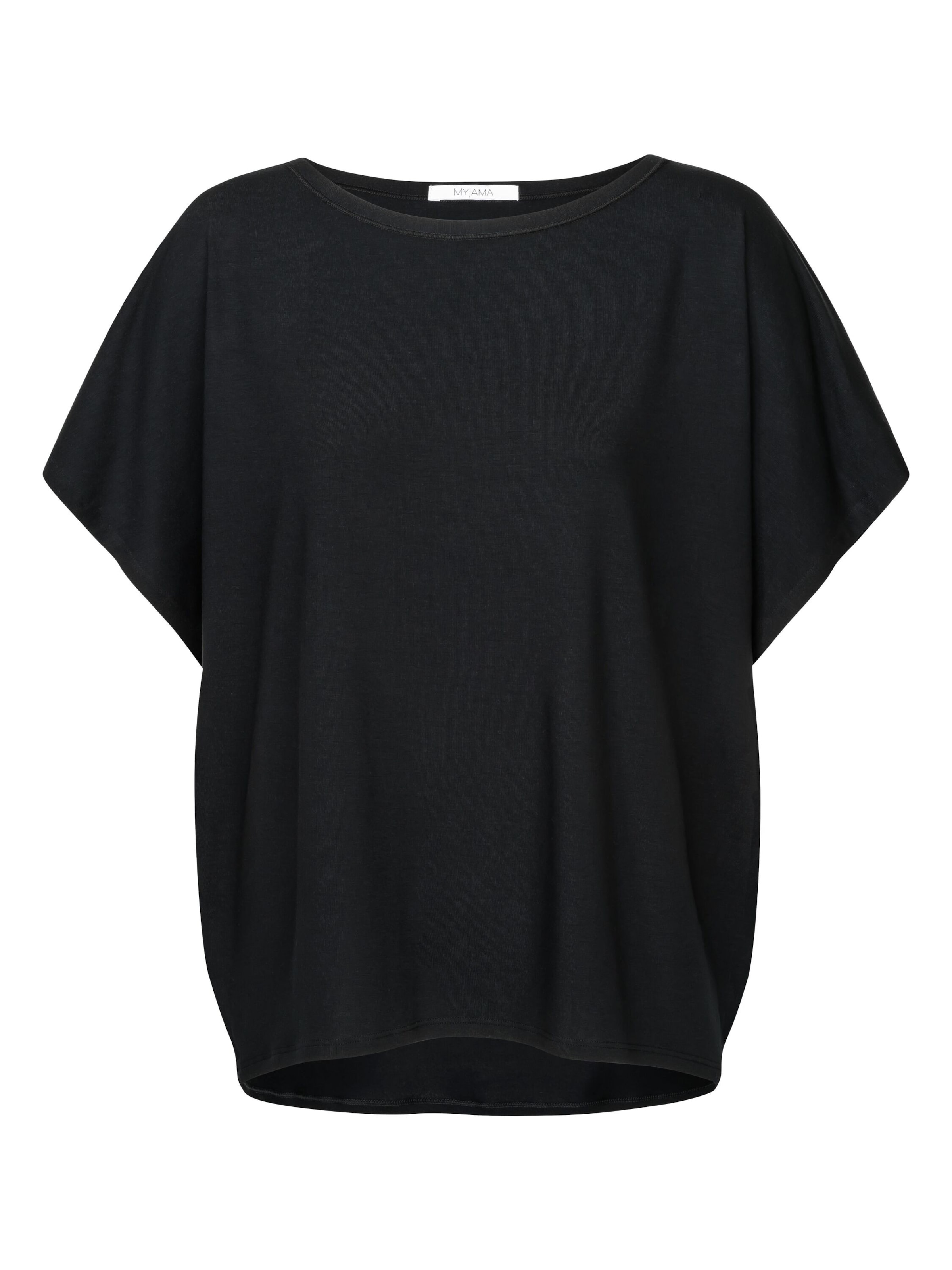 

Myjama Пижамная рубашка 'Curly' в черном цвете