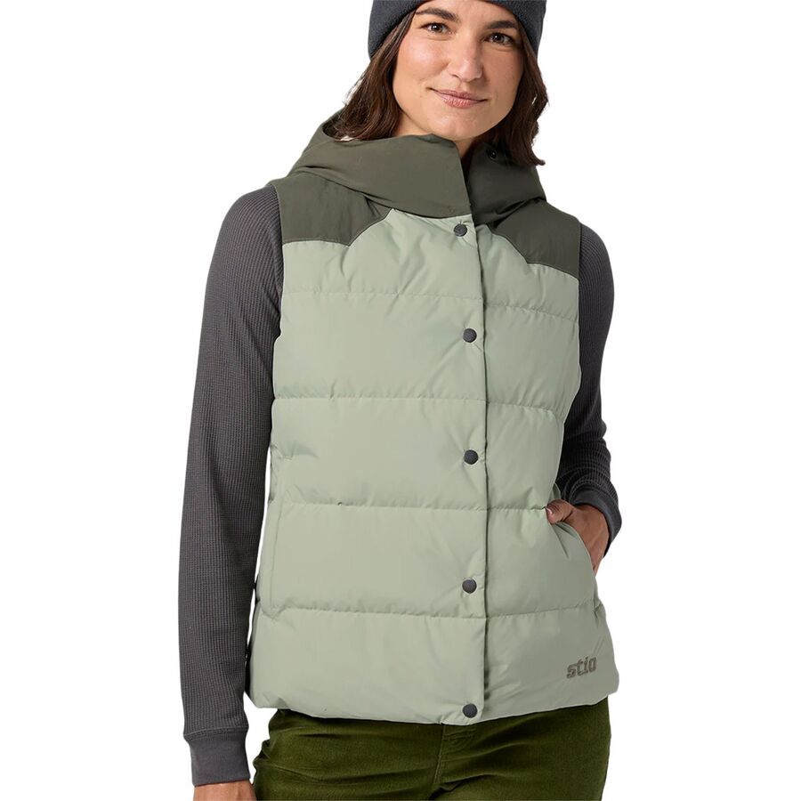 

Пуховый жилет Turnbolt - женский STIO STIO, Sage Flats/ Deep Shade