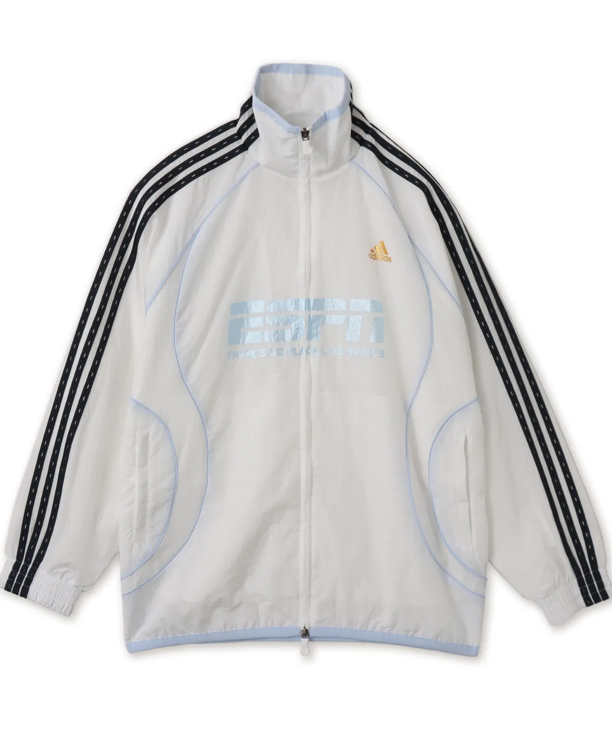 Трек топ adidas Teamgeist 2.0 Tracktop белый — фото 4
