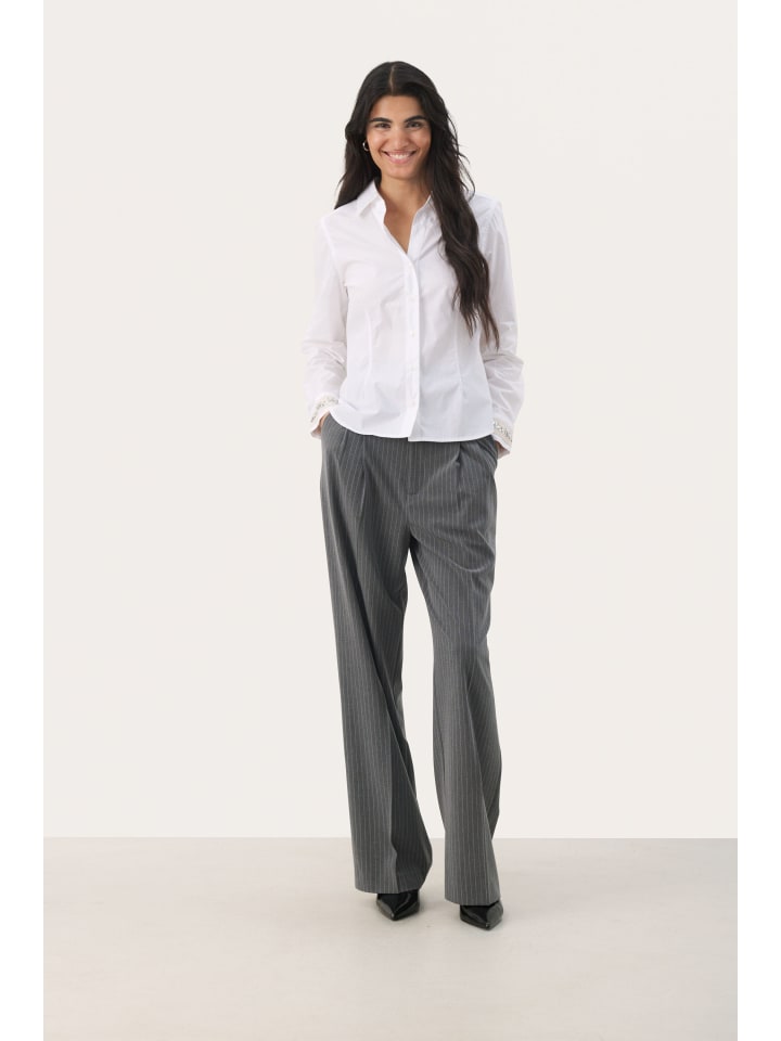 

Рубашка PART TWO, ярко-белый