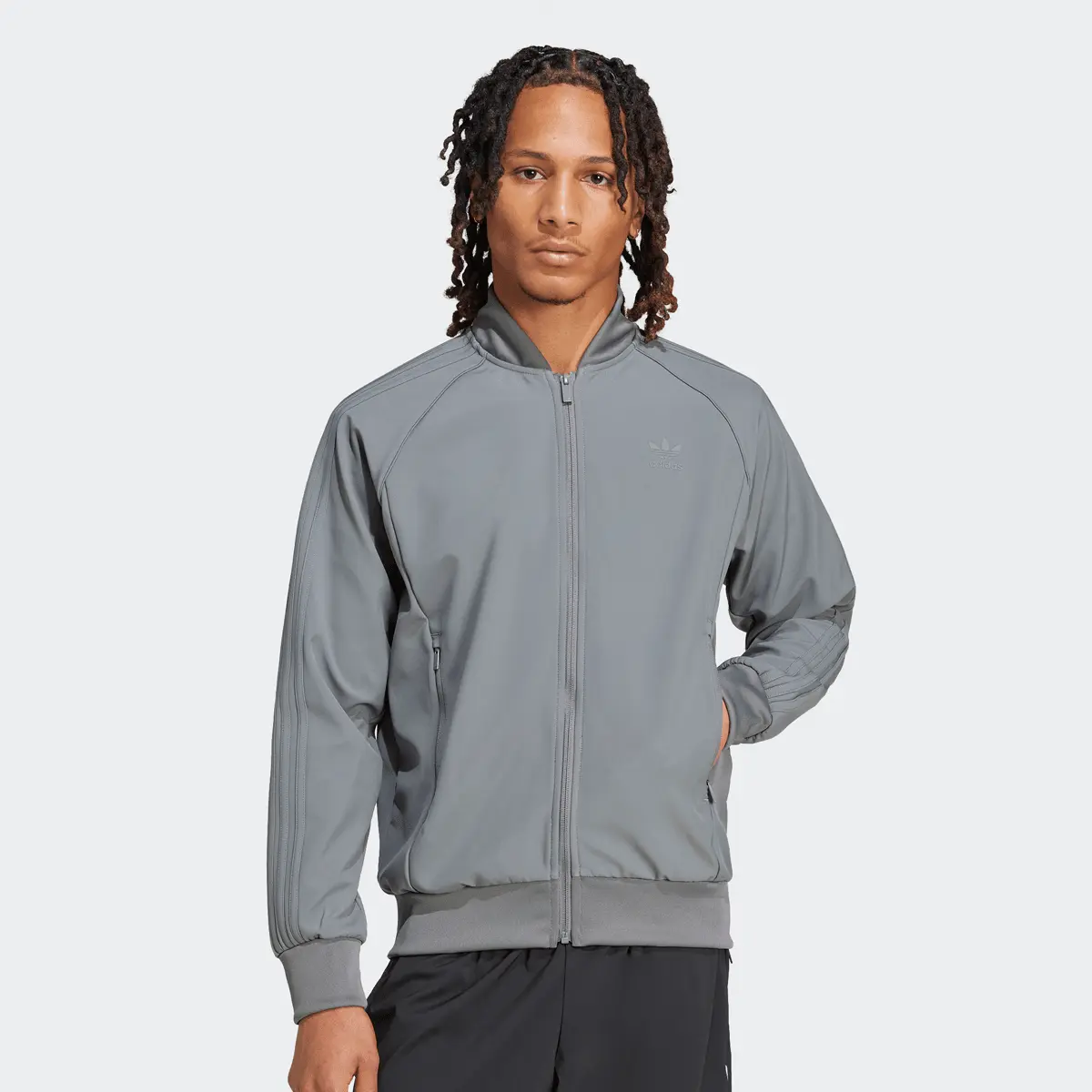 

Куртка adidas Originals BONDED SST TT grey four, серый