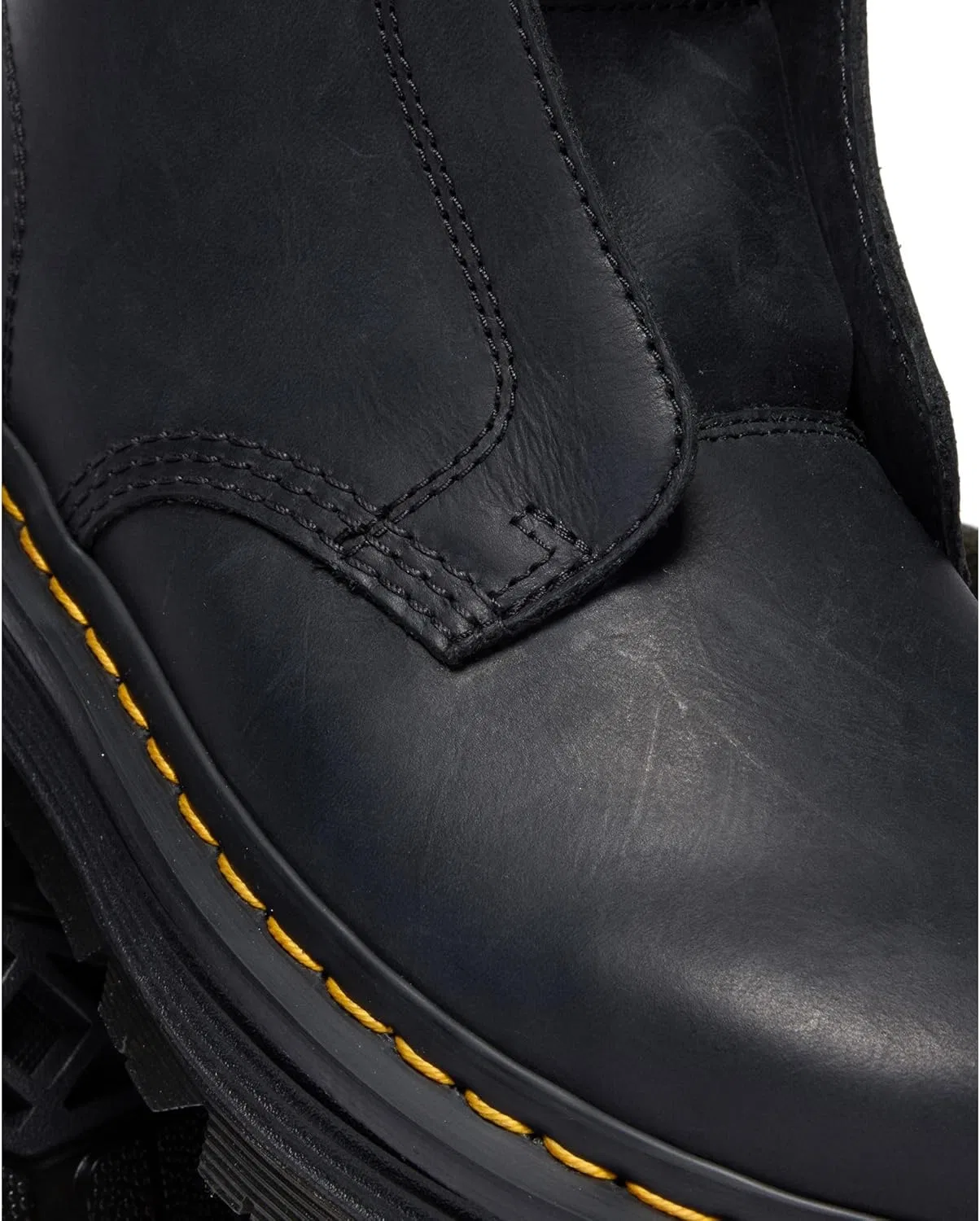 Туфли Dr. Martens Unisex Zebzag Laceless Black Wyoming Platform — фото 2