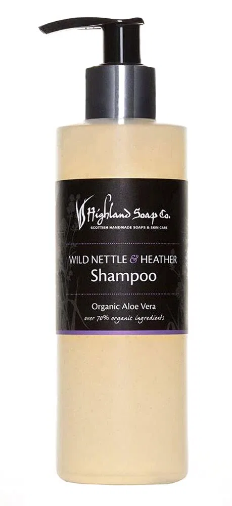 Органический шампунь The Highland Soap Company Wild Nettle & Heather, 250 мл Highland Soap Co